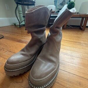 HOT! Leather Slouch Boot by Free People